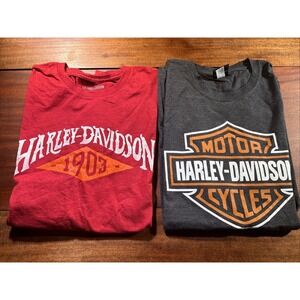 Harley Davidson XL Shirt Lot Of 2 Tifton Georgia